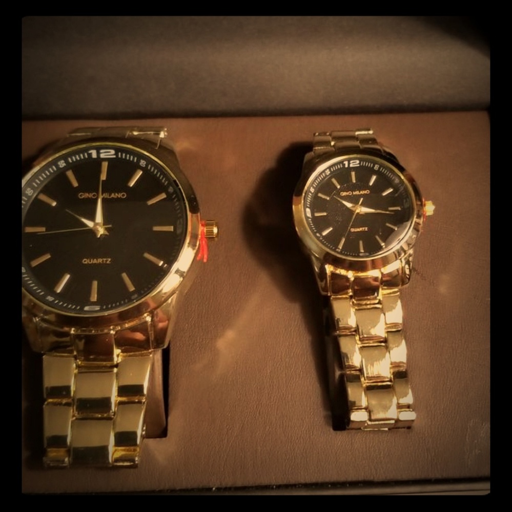 Gino Milano His and Her Watch Set (37)